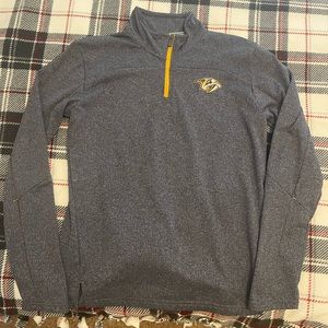 Nashville Predators Youth XL Quarter-zip Pullover